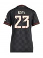 Billige Bayern Munich Sacha Boey #23 Tredjedrakt Dame 2025-26 Kortermet
